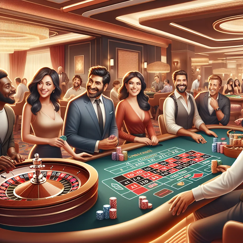 Experiência de cassino ao vivo