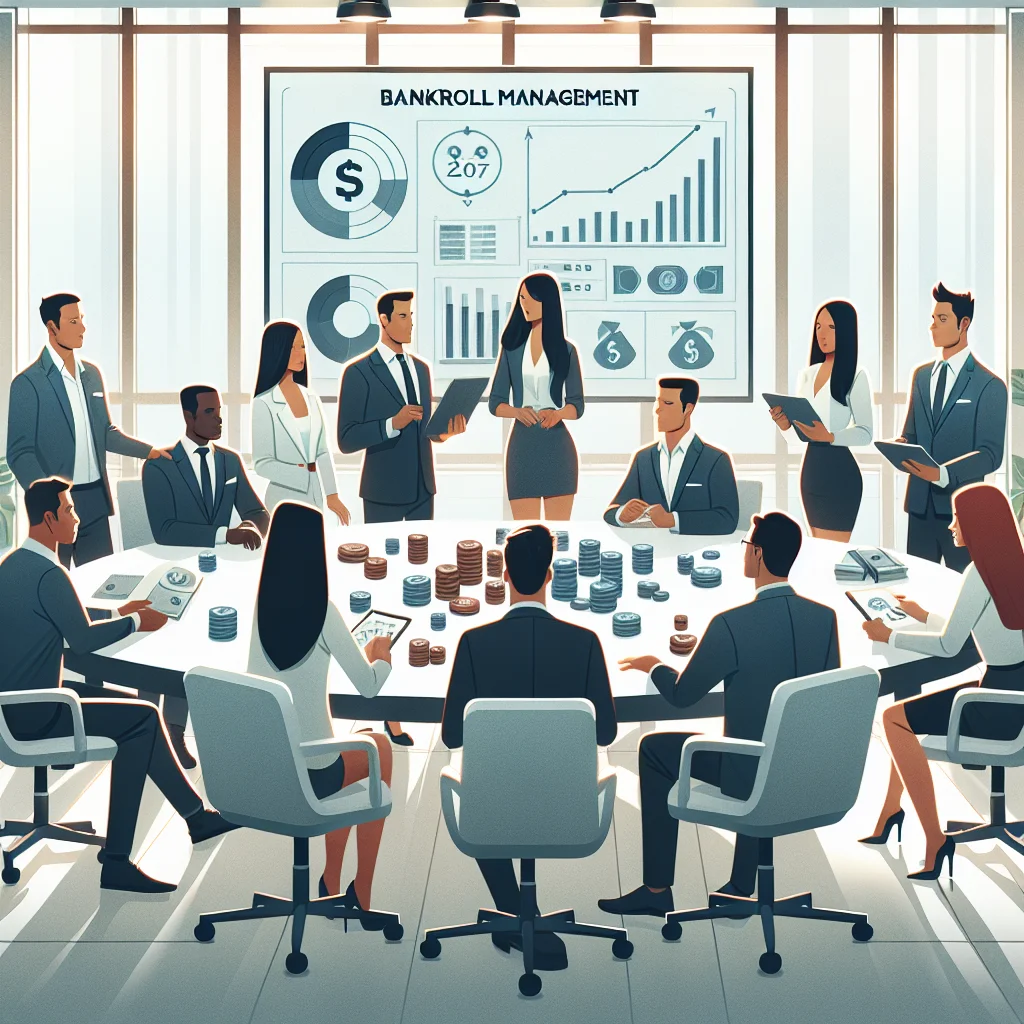 Imagem representativa da gestão de bankroll